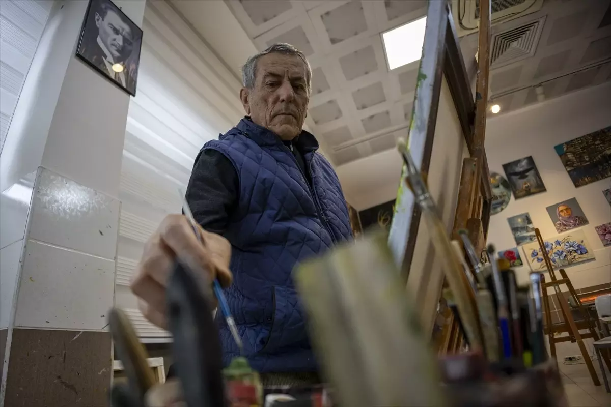 Hafızasını korumak için başladığı resim hobisi oldu