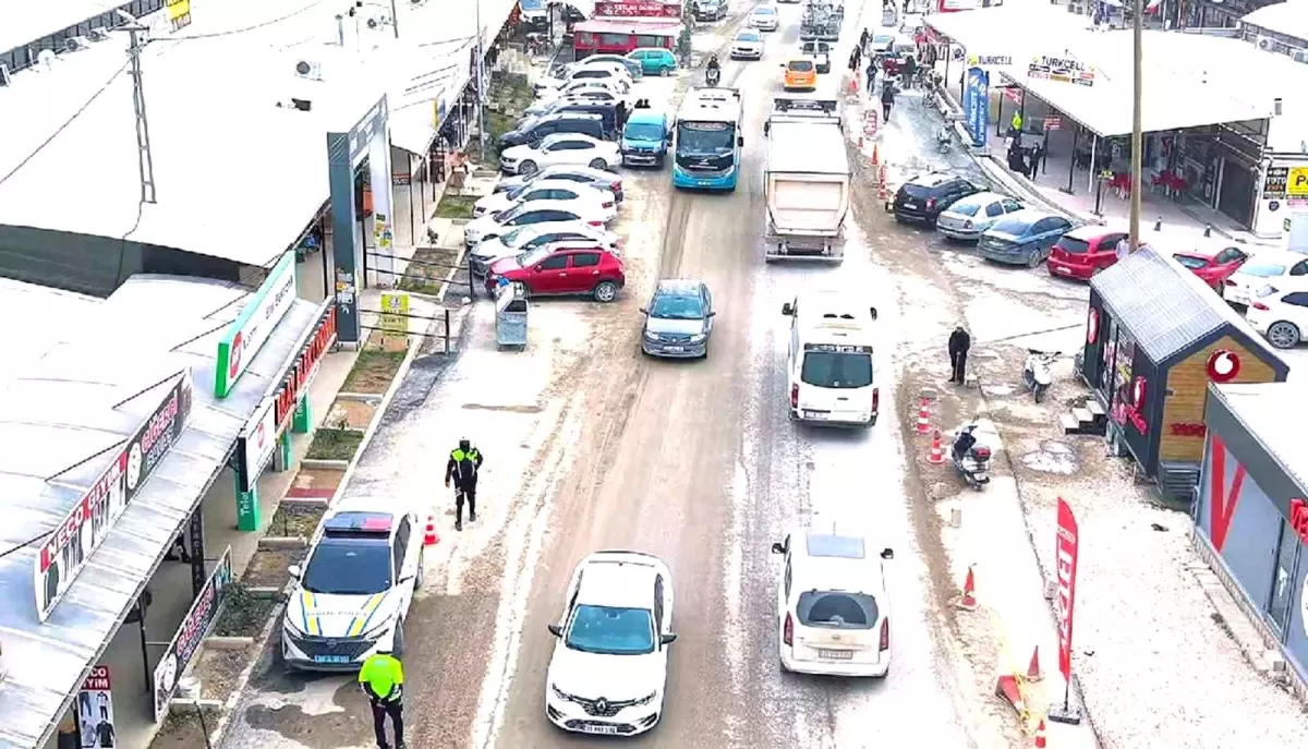 Hatay'da hatalı park denetimi