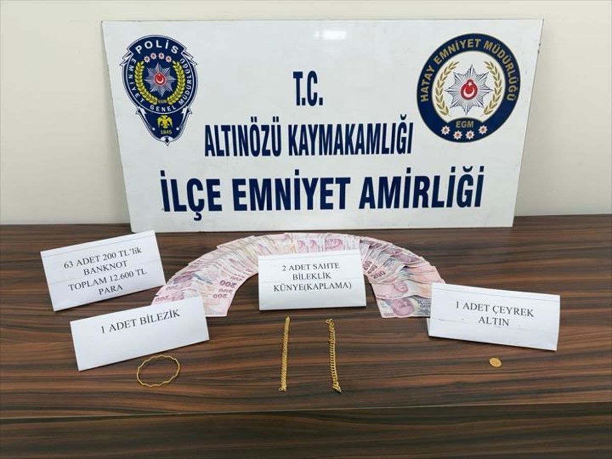 Hatay'da sahte altın sattıkları iddia edilen 3 zanlı adli kontrol şartıyla salıverildi