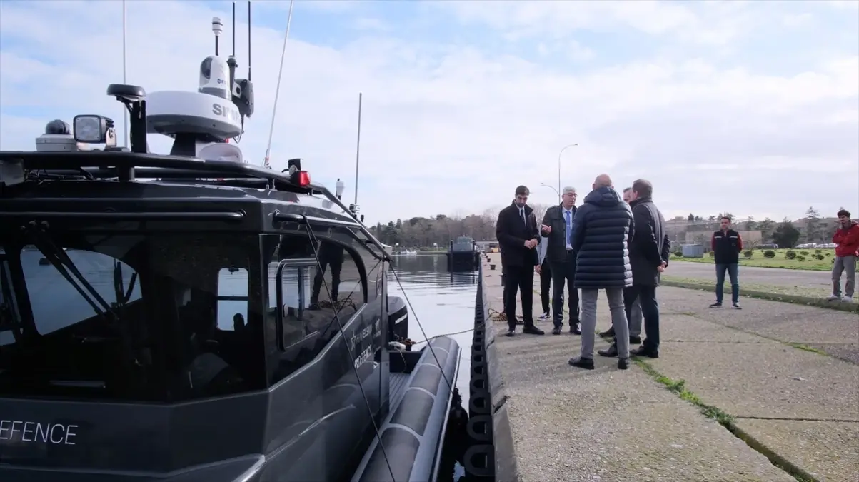 İtalyan Finans Polisi insansız deniz araçları için Türkiye'ye geldi