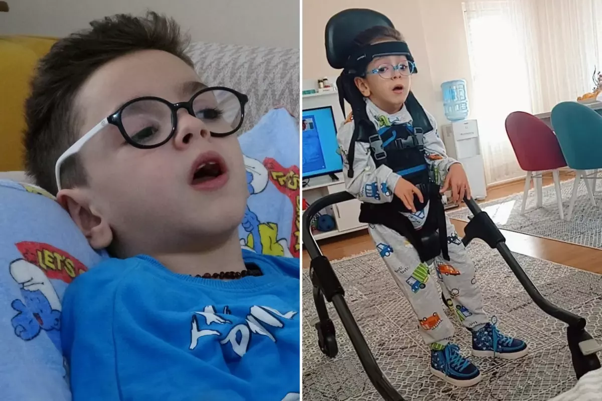 Kaan'ın hayatı bir günde altüst oldu! Grip diye hastaneye gittiler, 4 yıldır yatağa mahkum