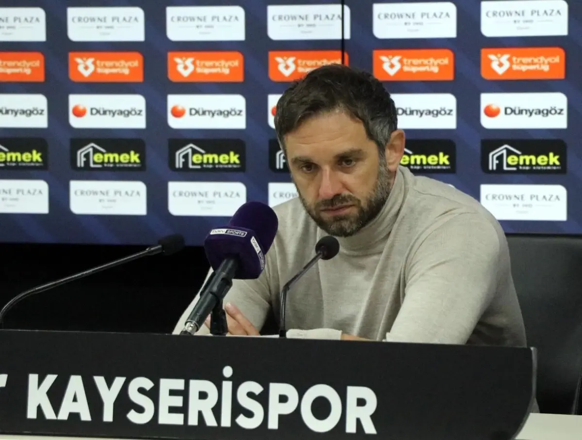 Kayserispor'da teknik direktör Djalovic'in puan ortalaması 1'in altında kaldı