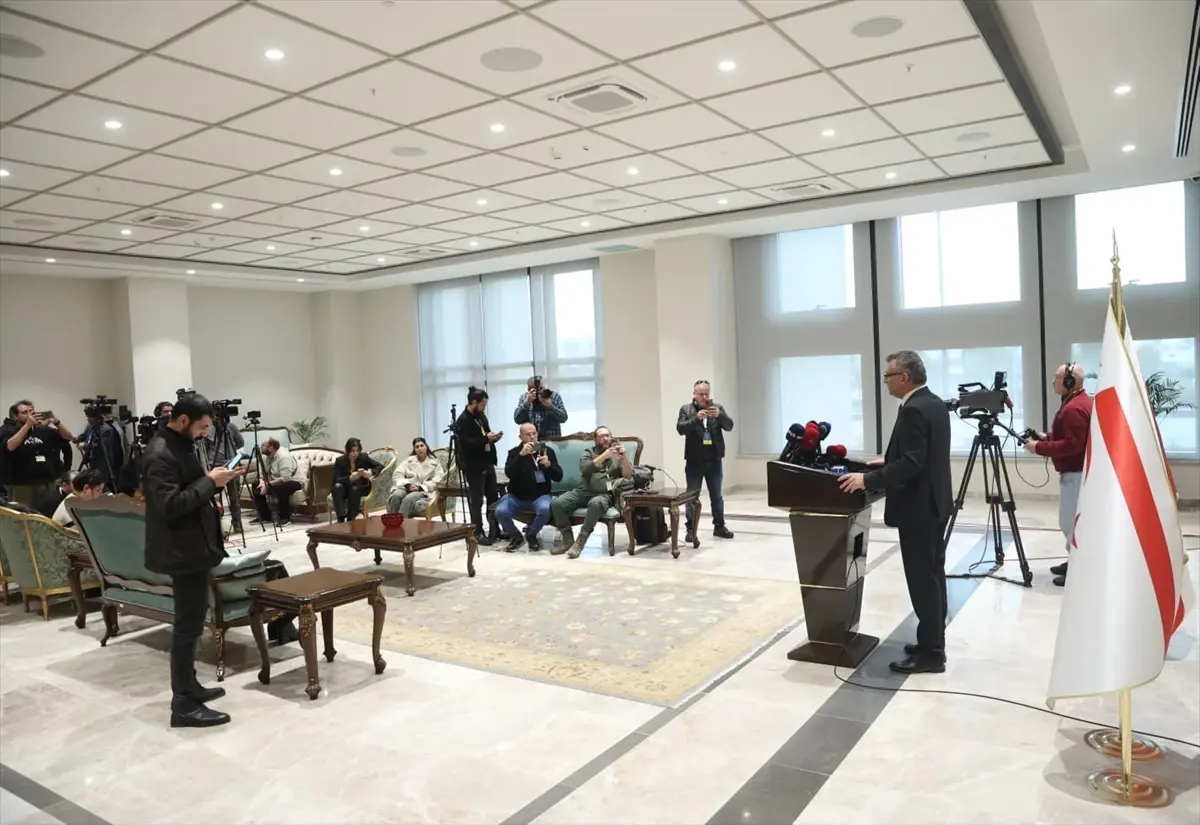 KKTC Cumhurbaşkanı, GKRY lideri ve BM temsilcisiyle yaptığı görüşmenin yararlı olduğunu söyledi