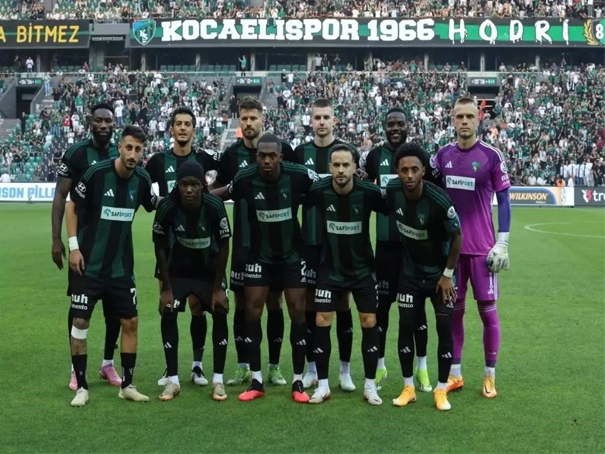 Kocaelispor'da geçici transfer tedbiri kaldırıldı