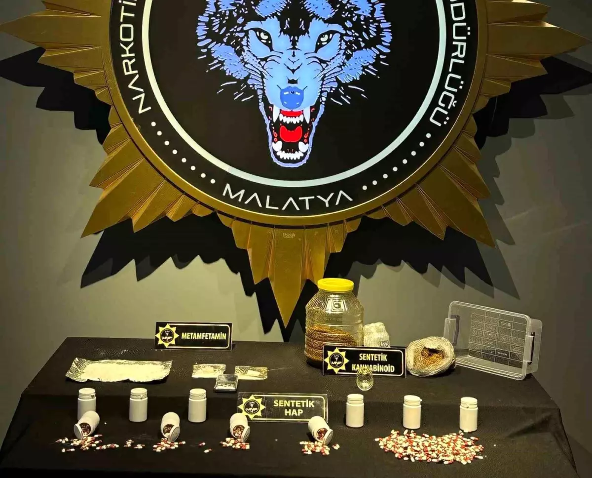 Malatya'da uyuşturucu operasyonu: 13 tutuklama