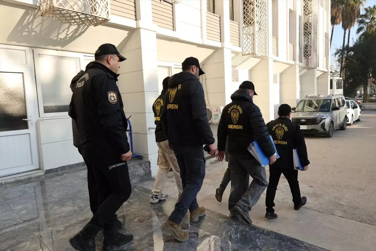 Mersin merkezli 9 ilde 'sahte ilan' operasyonunda gözaltına alınan 7 şüpheli tutuklandı