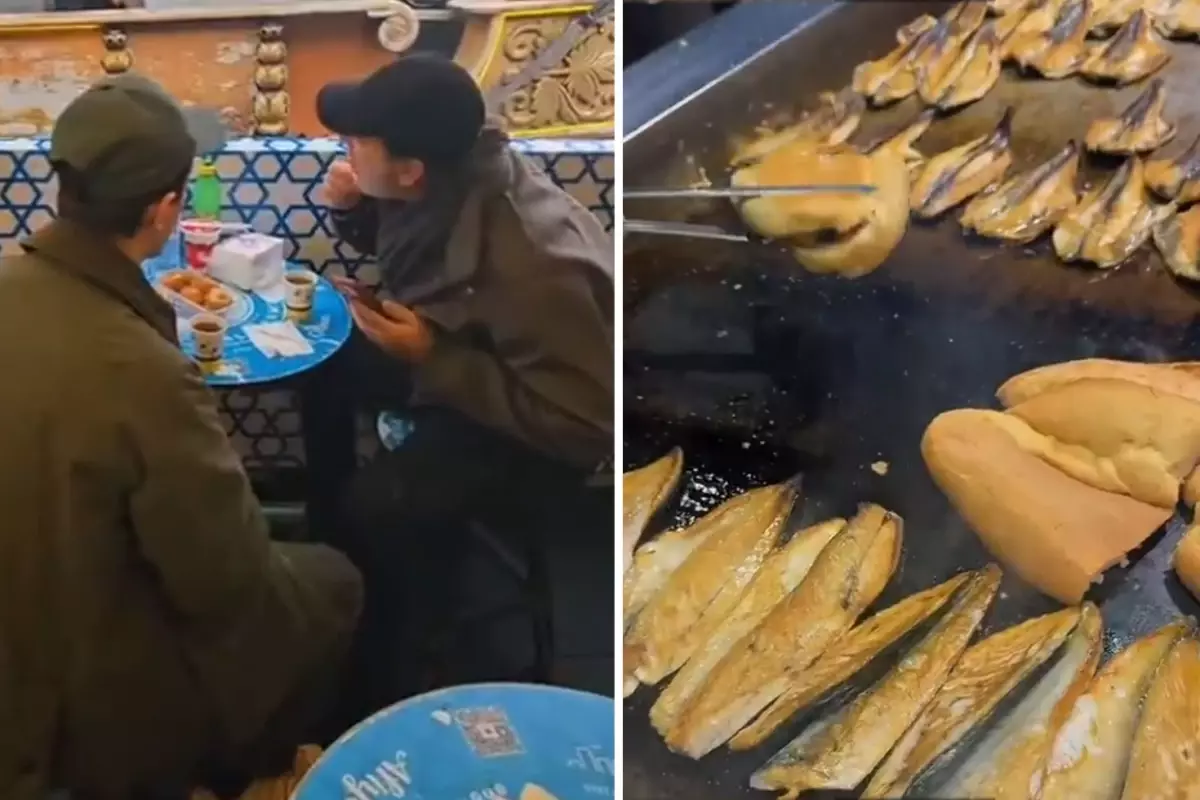 Montella'nın balık ekmek keyfi