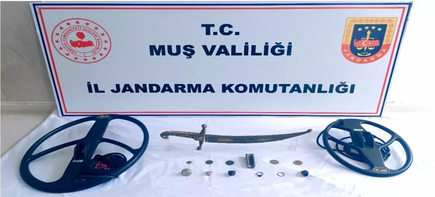 Muş'ta tarihi eser kaçakçılığı