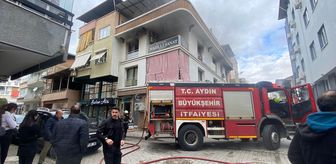 Nazilli'de kurs merkezinde çıkan yangın söndürüldü