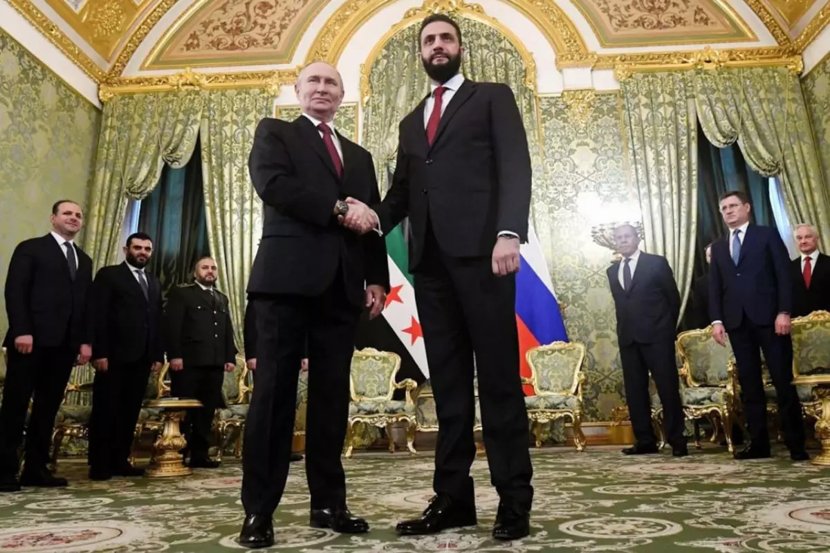 Suriye lideri Şara Rusya'da! Putin'in mesajı köşeye sıkışan SDG'ye soğuk duş etkisi yaratacak