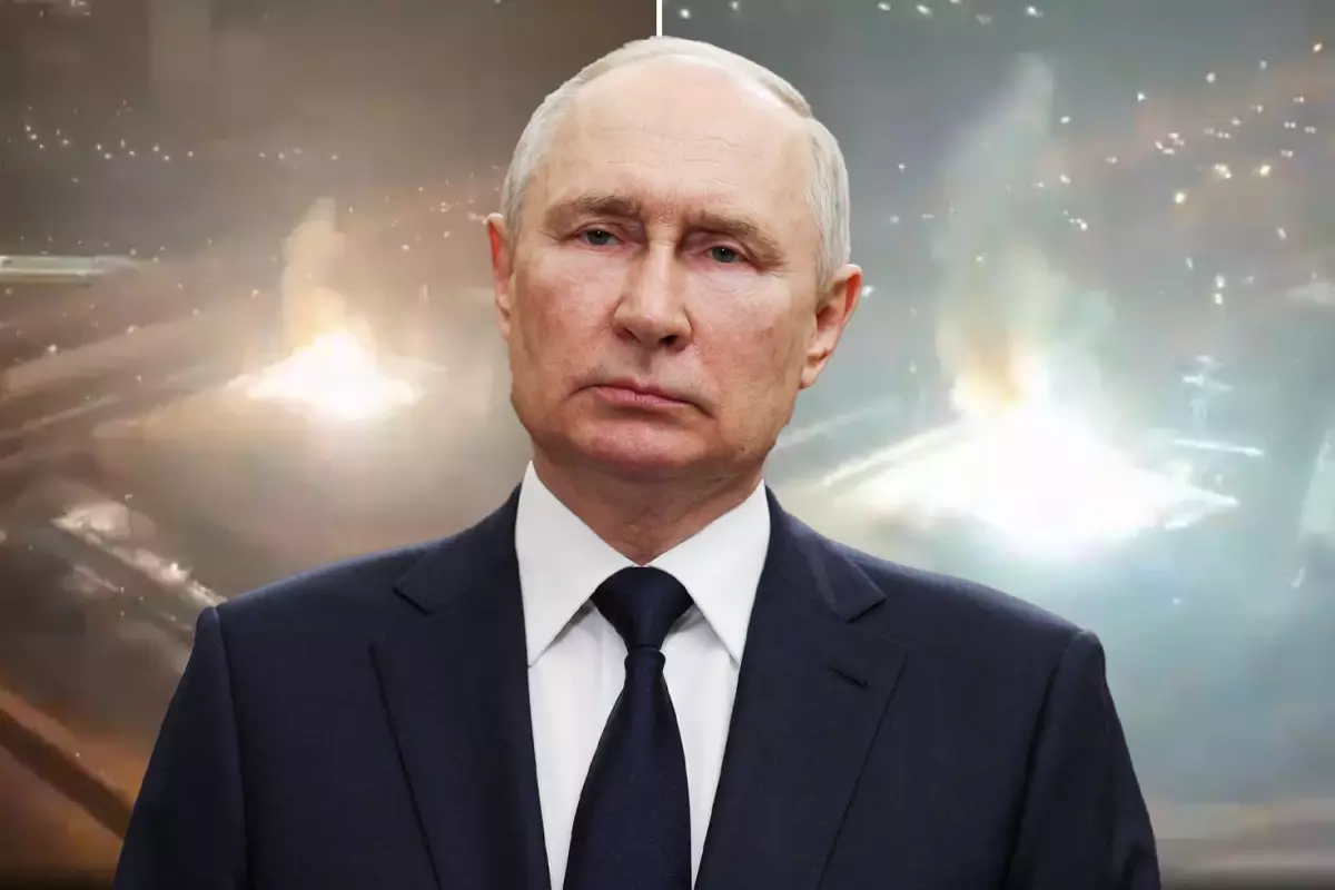 Rusya'nın başkenti Moskova'da gece yarısı büyük patlama