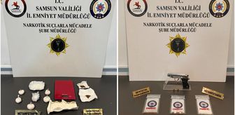 Samsun'da uyuşturucu operasyonlarında 4 zanlı yakalandı