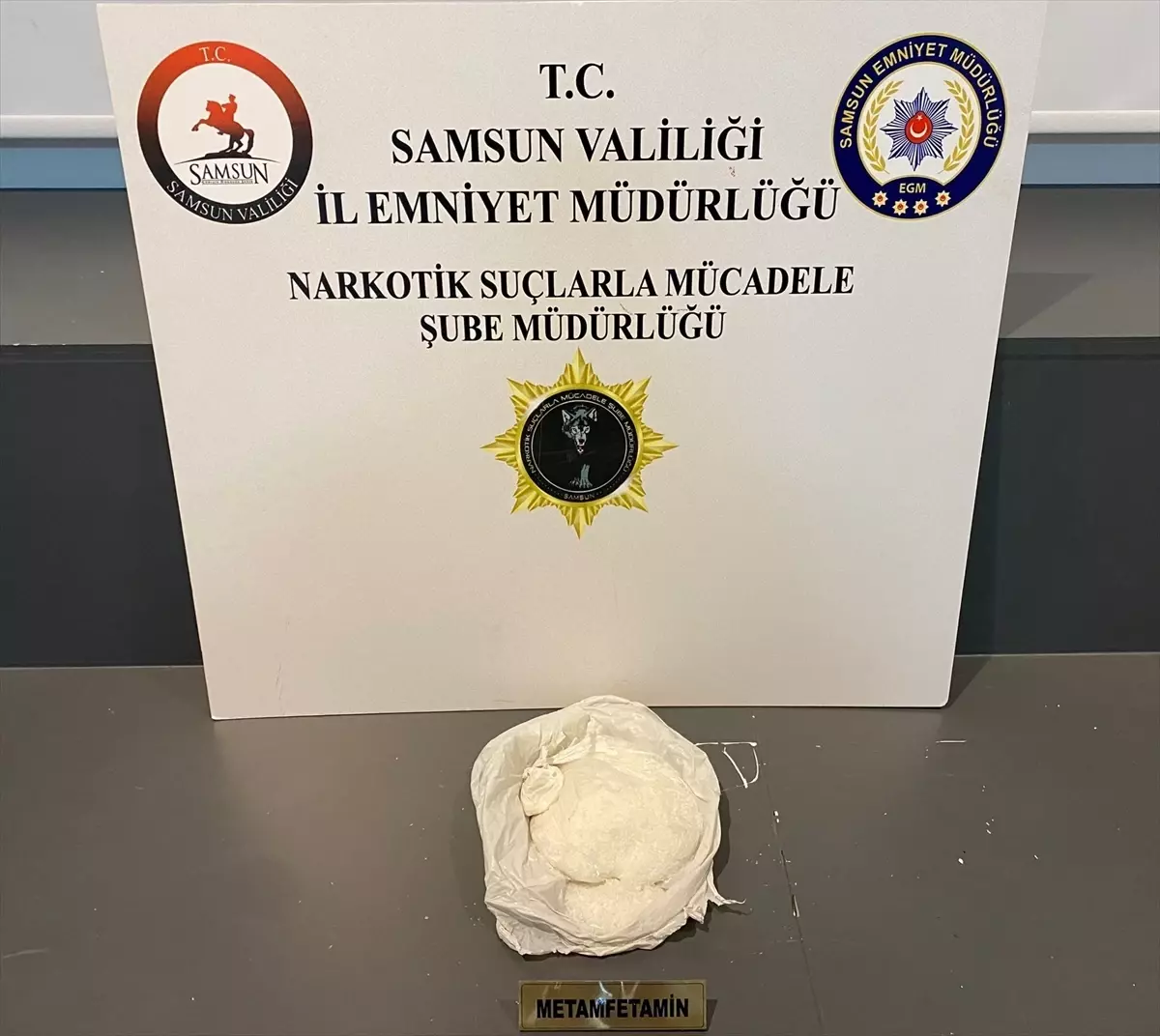 Samsun'da uyuşturucu operasyonunda yakalanan tırın sürücüsü tutuklandı