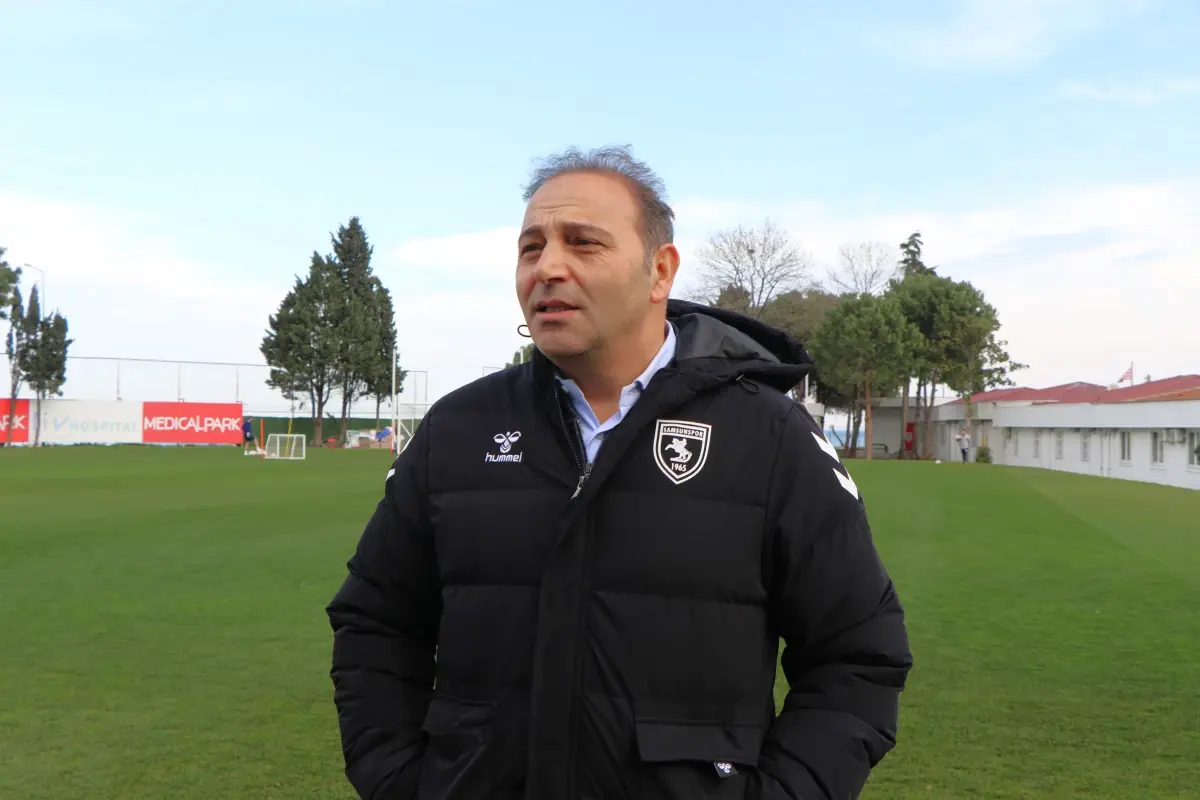 Samsunspor Futbol Direktörü Çapa: Hedefimiz ligde ilk 5 içerisinde olmak