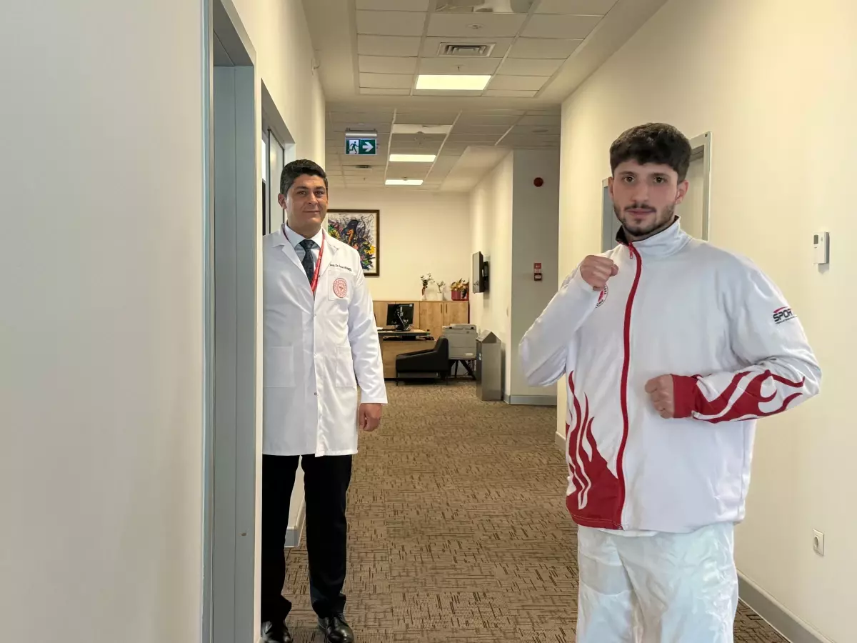 Spor cerrahisi ameliyatından 5 ay sonra şampiyon oldu