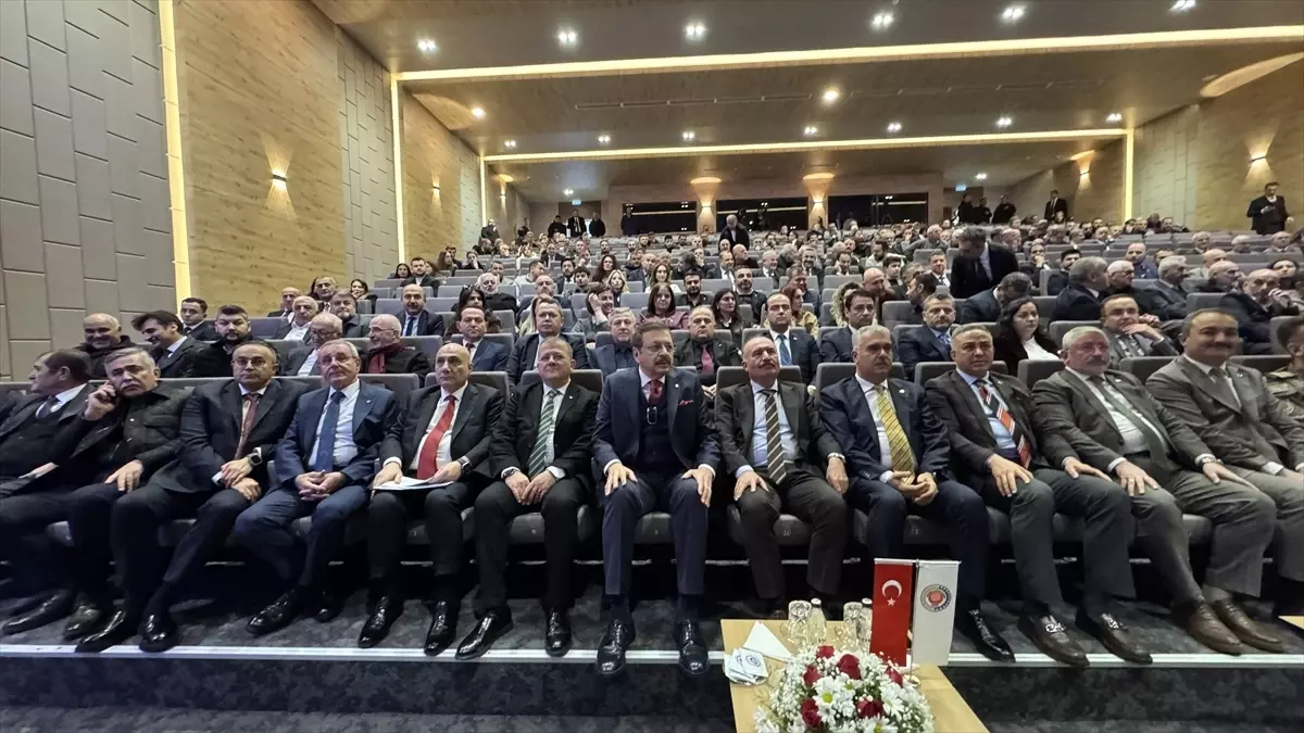 TOBB Başkanı Hisarcıklıoğlu Çorum'da konuştu Açıklaması