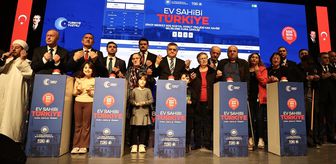 Yüzyılın Konut Projesi kapsamında Sinop'ta yapılacak konutların kurası çekildi