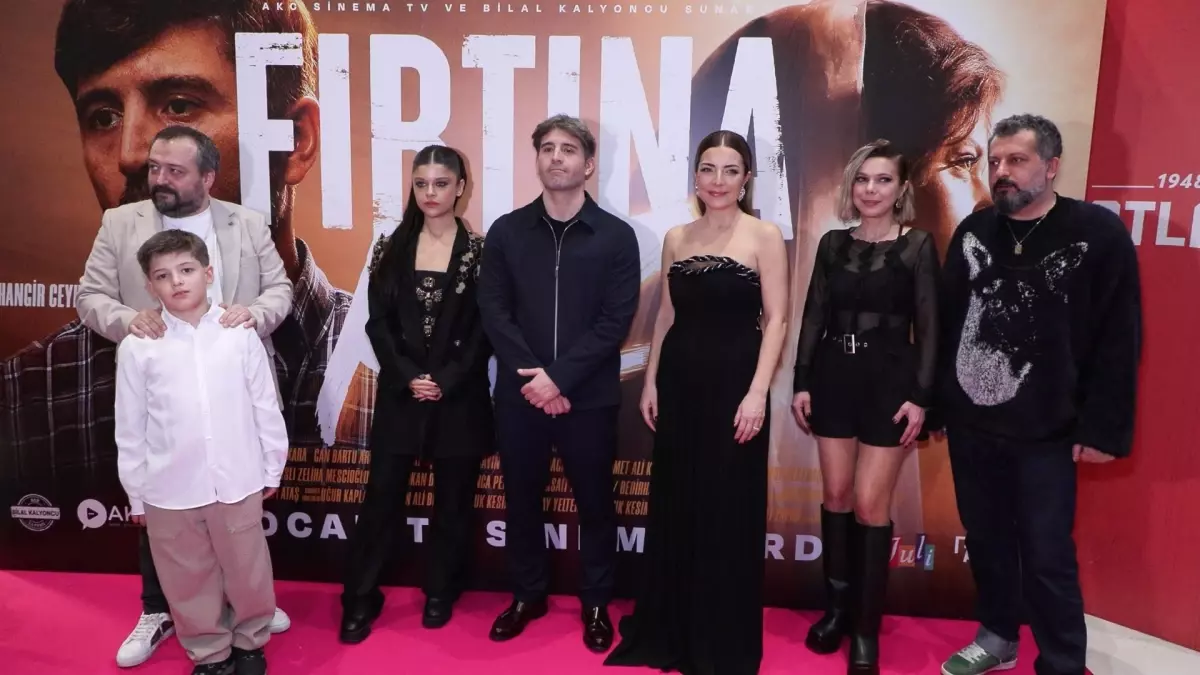 30 Ocak'ta vizyona girecek olan Fırtına Kız'ın galası yapıldı