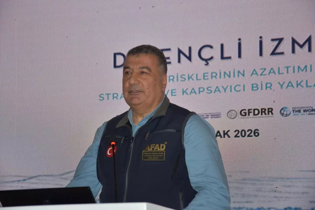 AFAD Genel Müdürü Tatar: Göç alan kentlerde afetlere karşı maruziyet artıyor