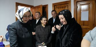 AK Parti Ankara Milletvekili Çam, Çubuk'ta ziyaretlerde bulundu