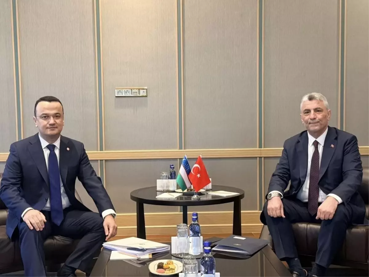 Ticaret Bakanı Bolat, Özbekistanlı Mevkidaşıyla Görüştü