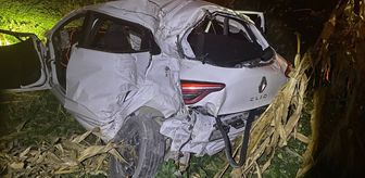 Bilecik'te 2 çekiciye çarpan otomobildeki 2 kişi yaralandı