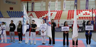 Burdur'da Üniversiteler Arası Karate Türkiye Şampiyonası başladı