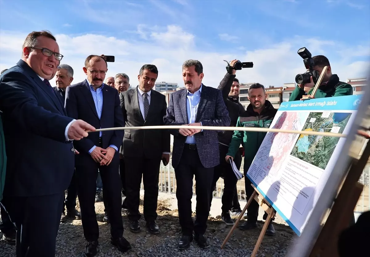 DSİ Genel Müdürü Balta, Samsun'daki yatırımları inceledi Açıklaması