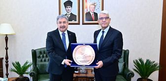 Eskişehir Valisi Yılmaz Dünya Gümrük Günü'nde heyeti kabul etti