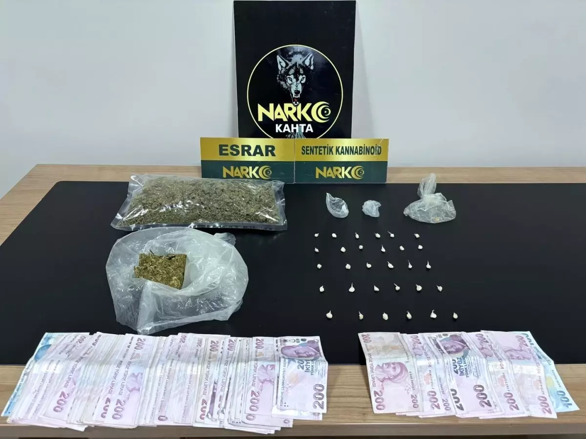 Kahta'da uyuşturucu operasyonu: 7 gözaltı