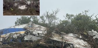 Kolombiya'da uçak düştü, kurtulan yok