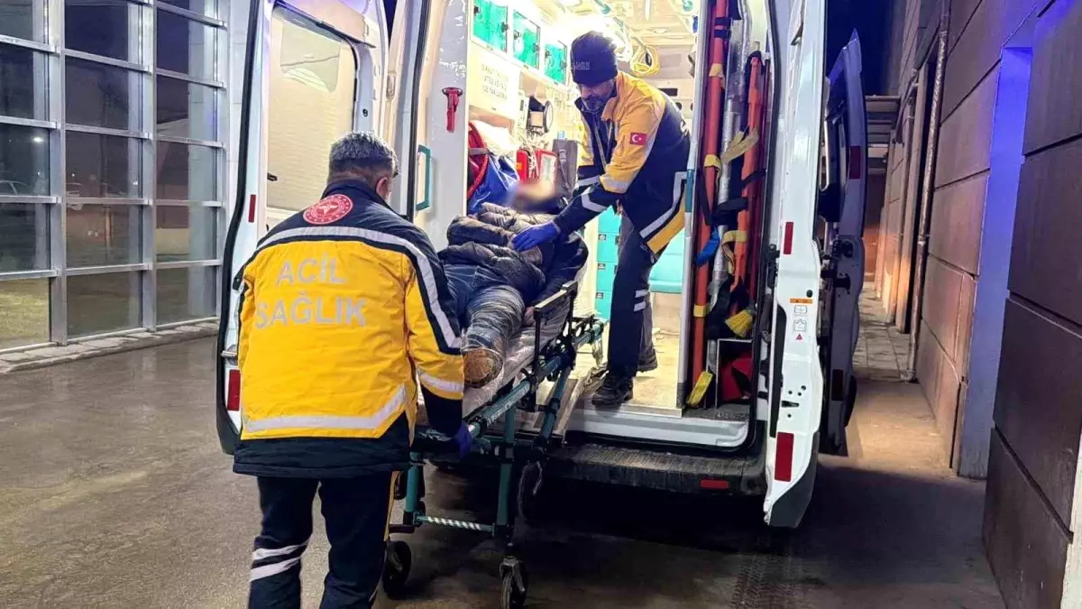 Madde kullandığı iddia edilen 2 şahıs hastaneye kaldırıldı