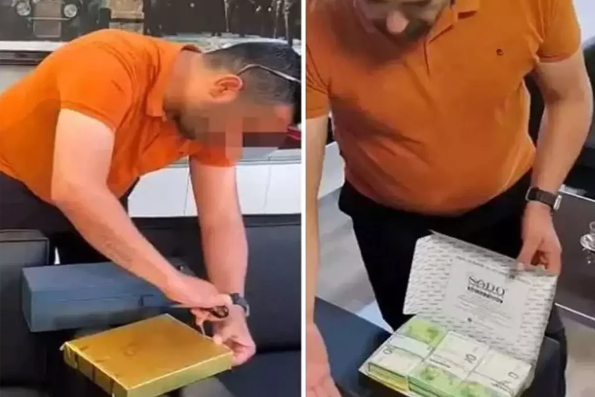 Baklava kutusundan Euro'lar çıkmıştı! Kendisini o sözlerle savundu