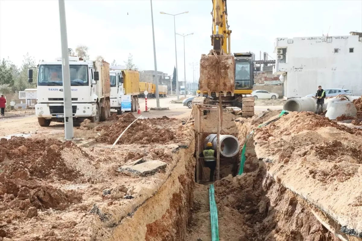 MARSU Kızıltepe ilçesinde altyapı çalışmaları yürütüyor