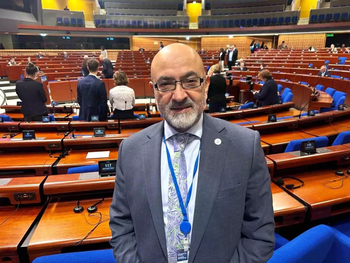 Milletvekili Cıngı'dan Avrupa Konseyi'nde Gazze için destek çağrısı