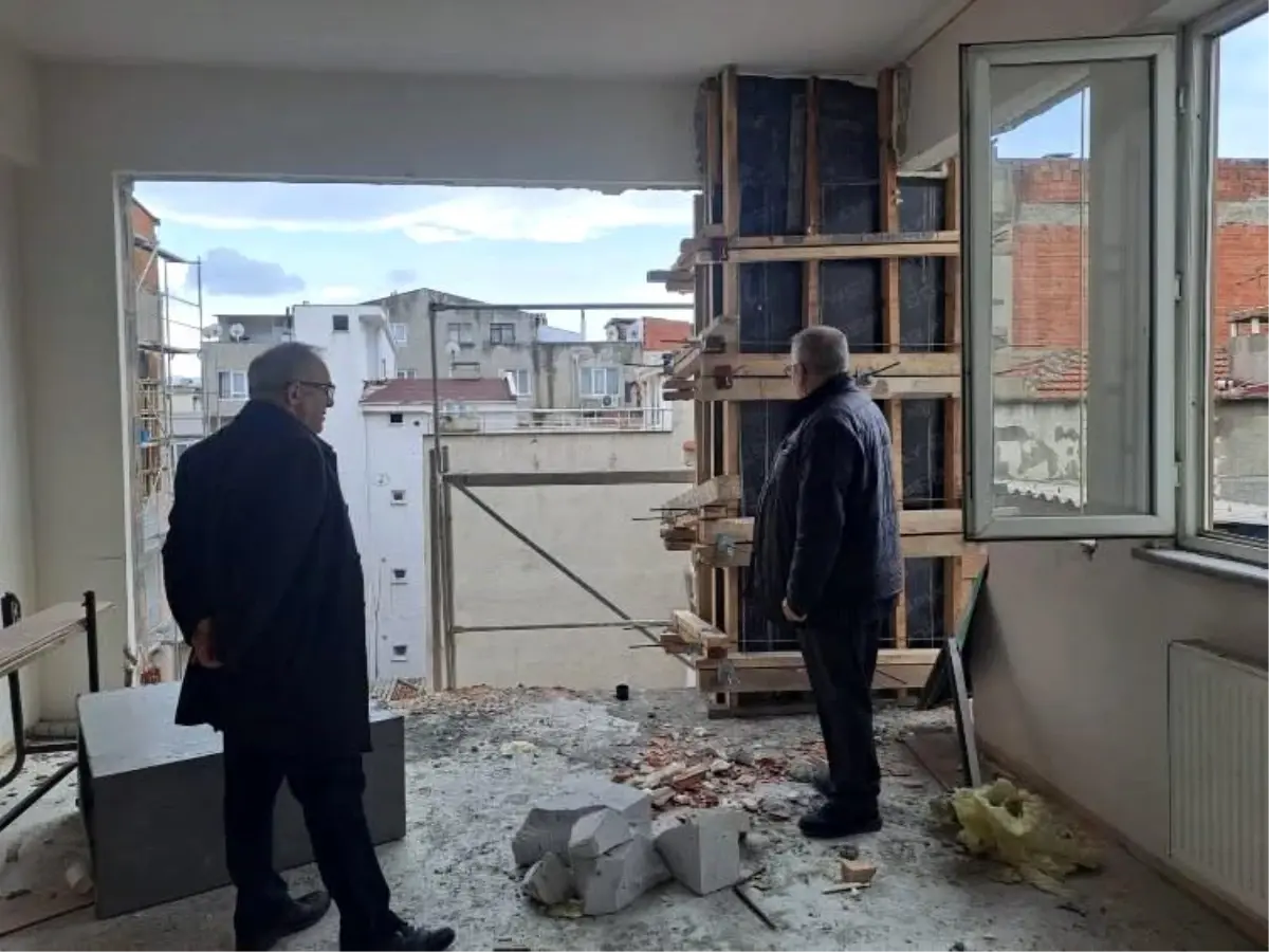 Milli Eğitim Müdürü Esmen, Halk Eğitimi Merkezi'ndeki çalışmaları yerinde inceledi