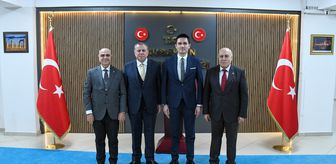 Nusaybin Kaymakamı Çakır'a belediye başkanlarından ziyaret