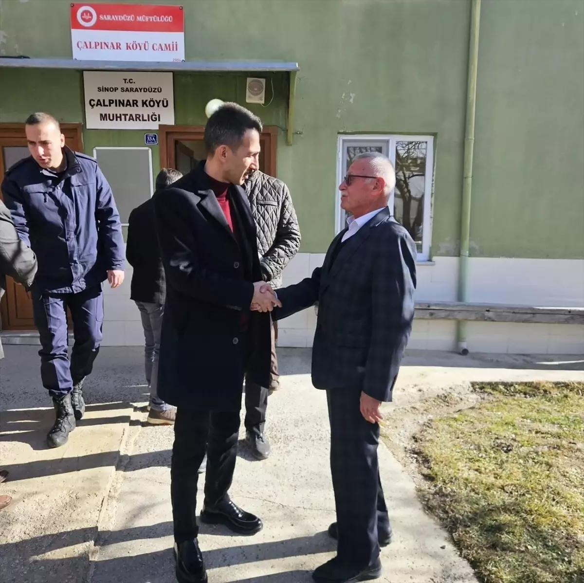 Saraydüzü Kaymakamı Ünal, köy ziyaretlerinde bulundu