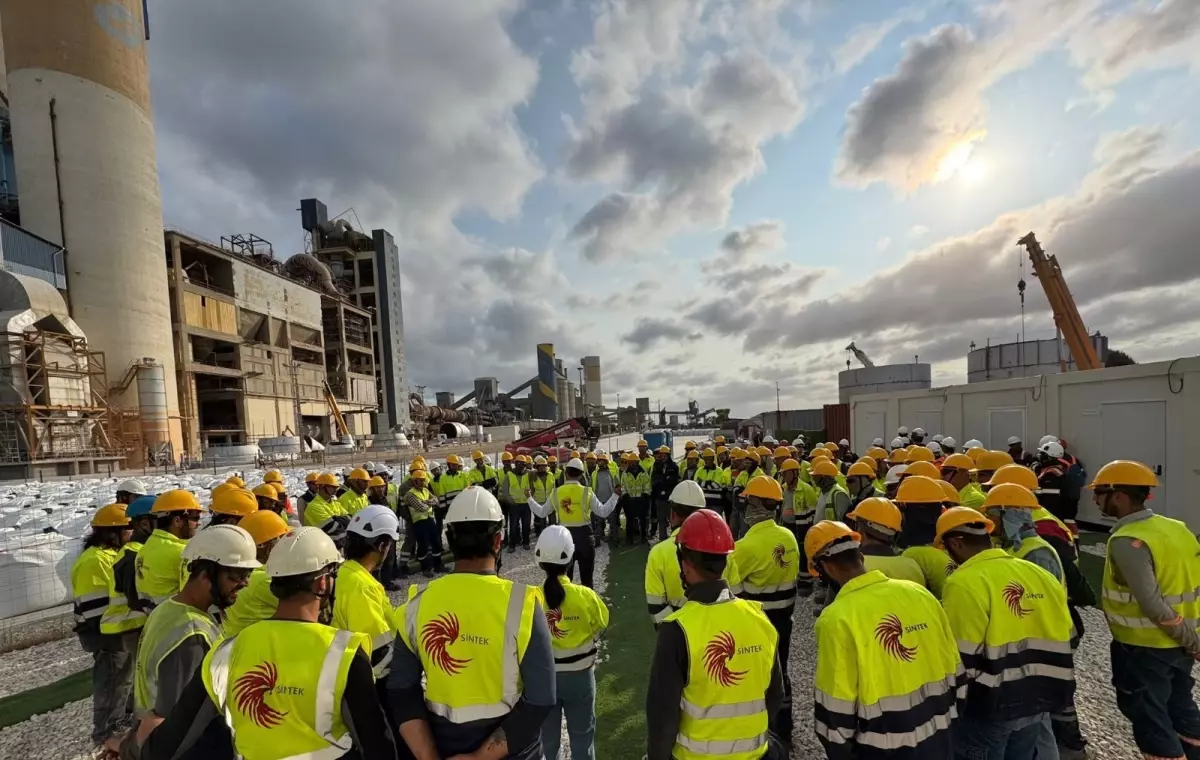 SİNTEK GROUP'TA YÜKSEK RİSKLİ SAHALARDA GÜVENLİK ÖNCELİĞİ