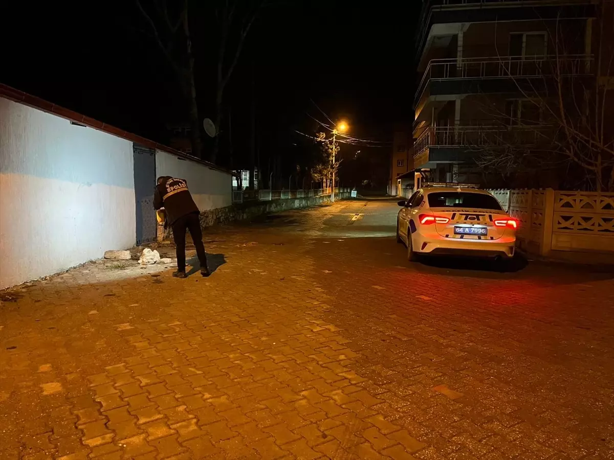 Uşak'ta bıçaklı kavgada 1 kişi yaralandı