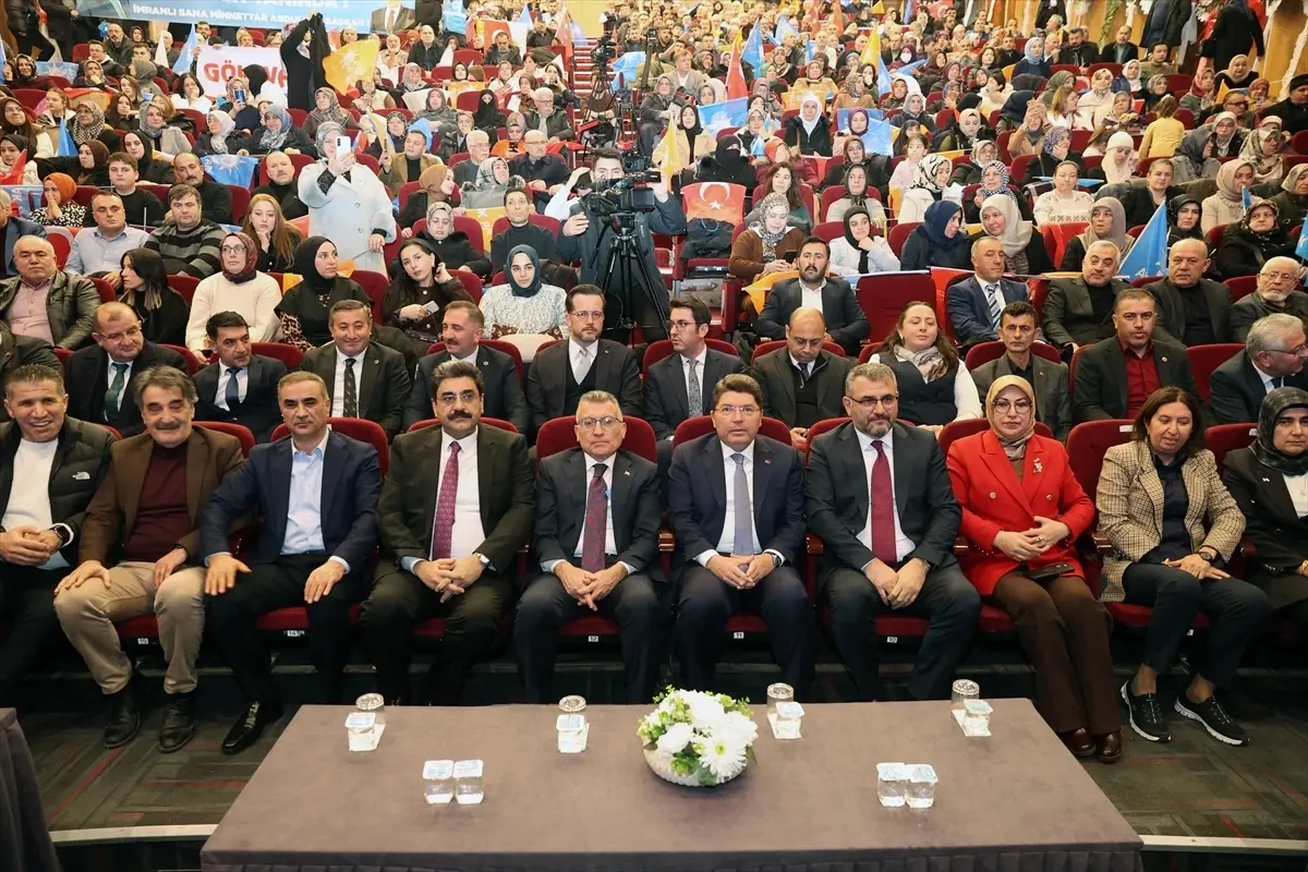 Adalet Bakanı Yılmaz Tunç Sivas'ta konuştu Açıklaması