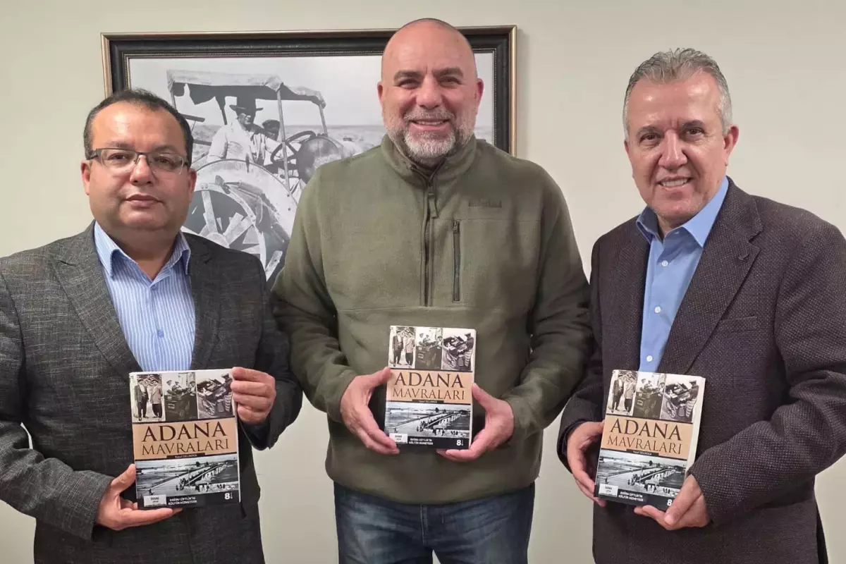 "Adana Mavraları" kitabı yayımlandı