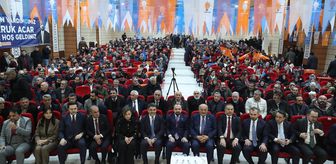 AK Parti Genel Başkan Yardımcısı Acar, Erzincan'da konuştu Açıklaması