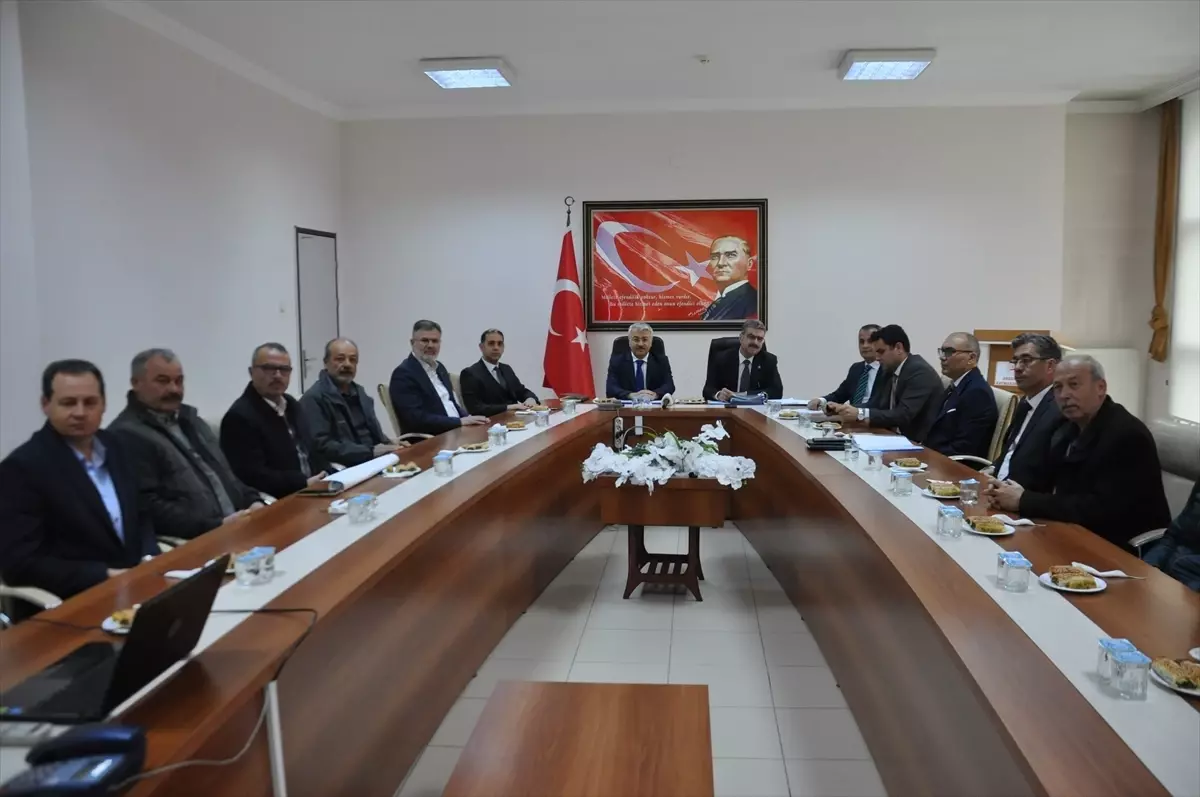 Akşehir'de istişare toplantısı düzenlendi