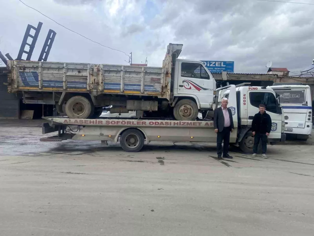 Alaşehir'de hizmet veren J plakalı ticari araç sayısı 380'e ulaştı