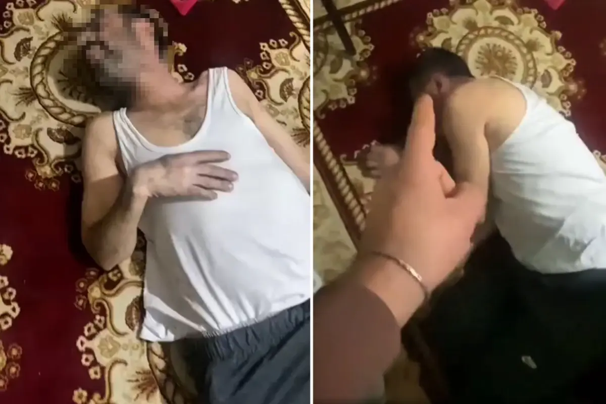 Babasını dövdüğü görüntüleri amcasına yolladı: Gelin bunu buradan alın