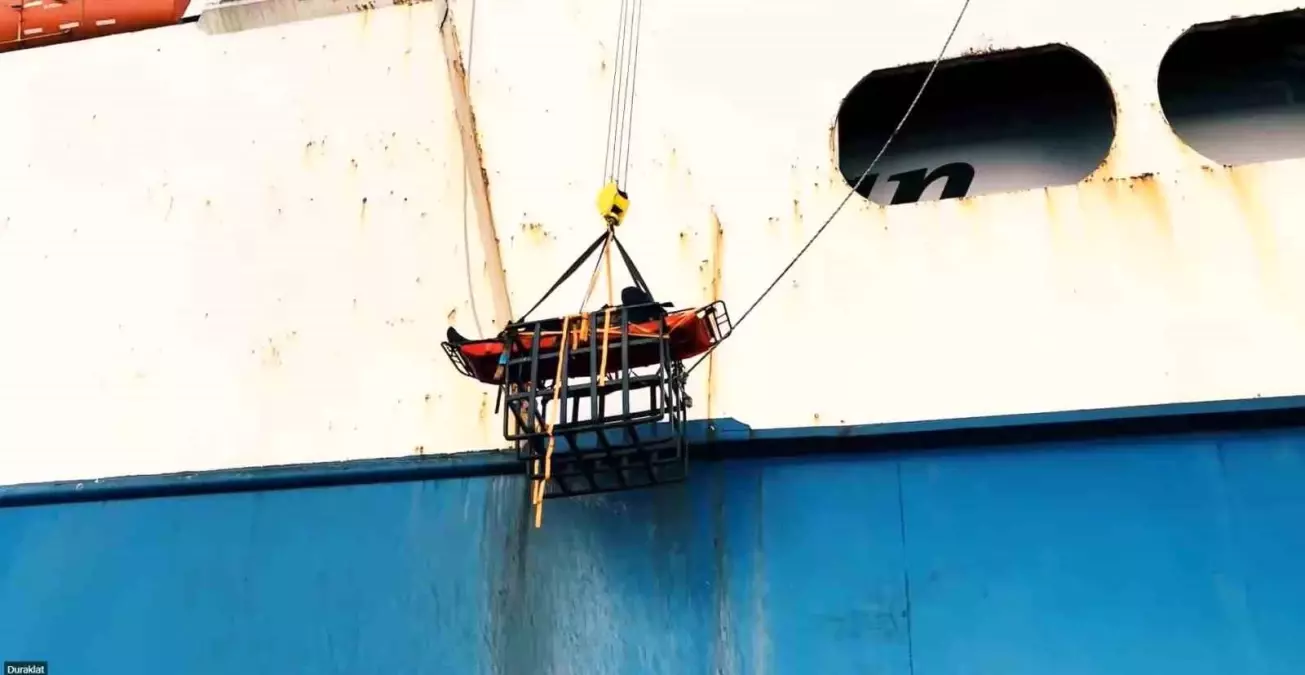 Bakan Yerlikaya: "Sakarya'da gemide fenalaşan vatandaşımız Sahil Güvenlik ekiplerimizce tahliye edildi"