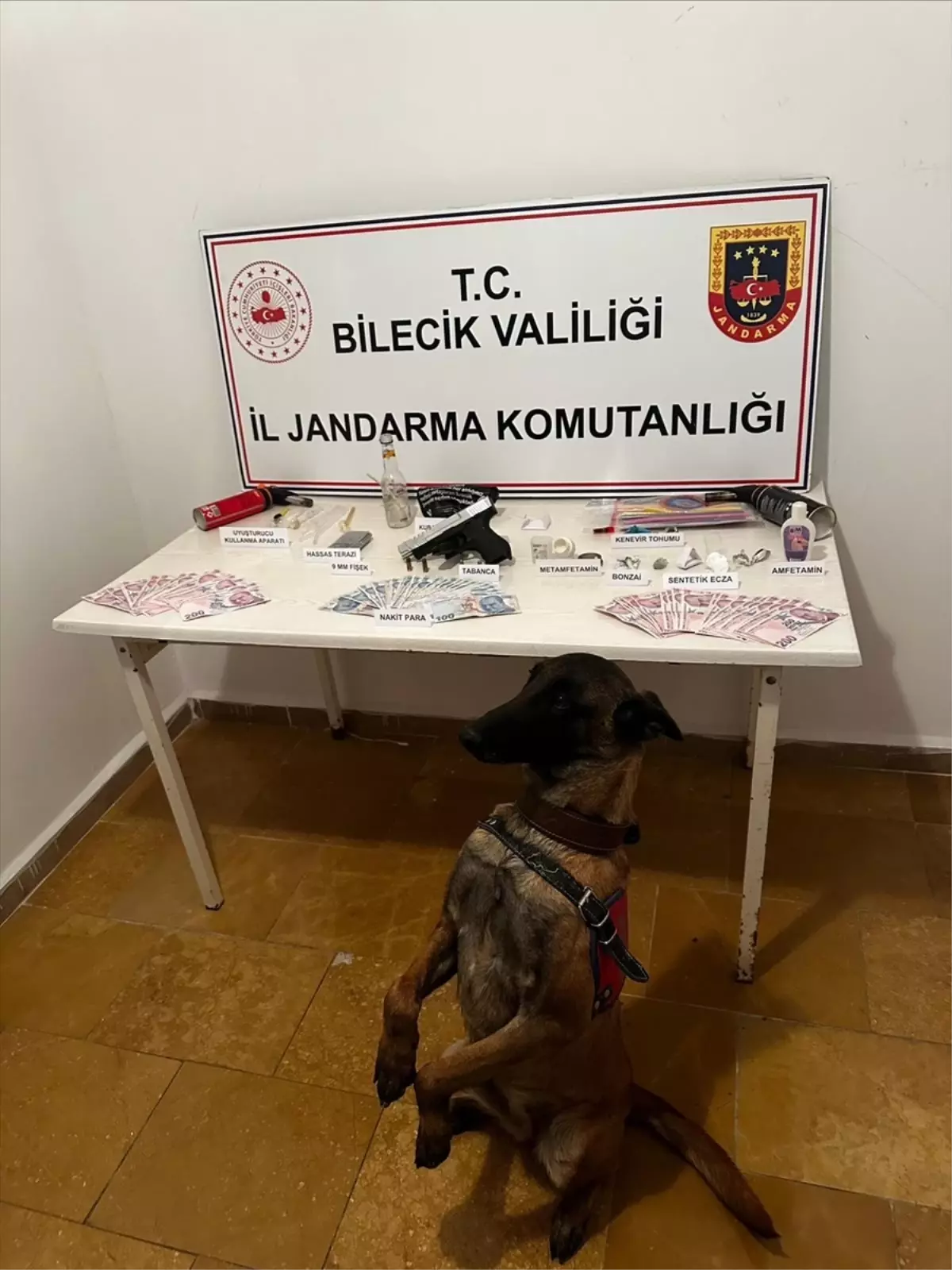 Bilecik'te uyuşturucu operasonunda 2 şüpheli yakalandı