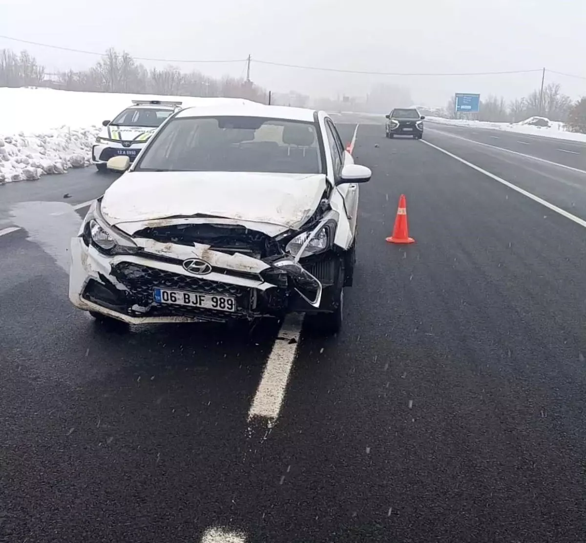 Bingöl'de trafik kazası: 5 yaralı