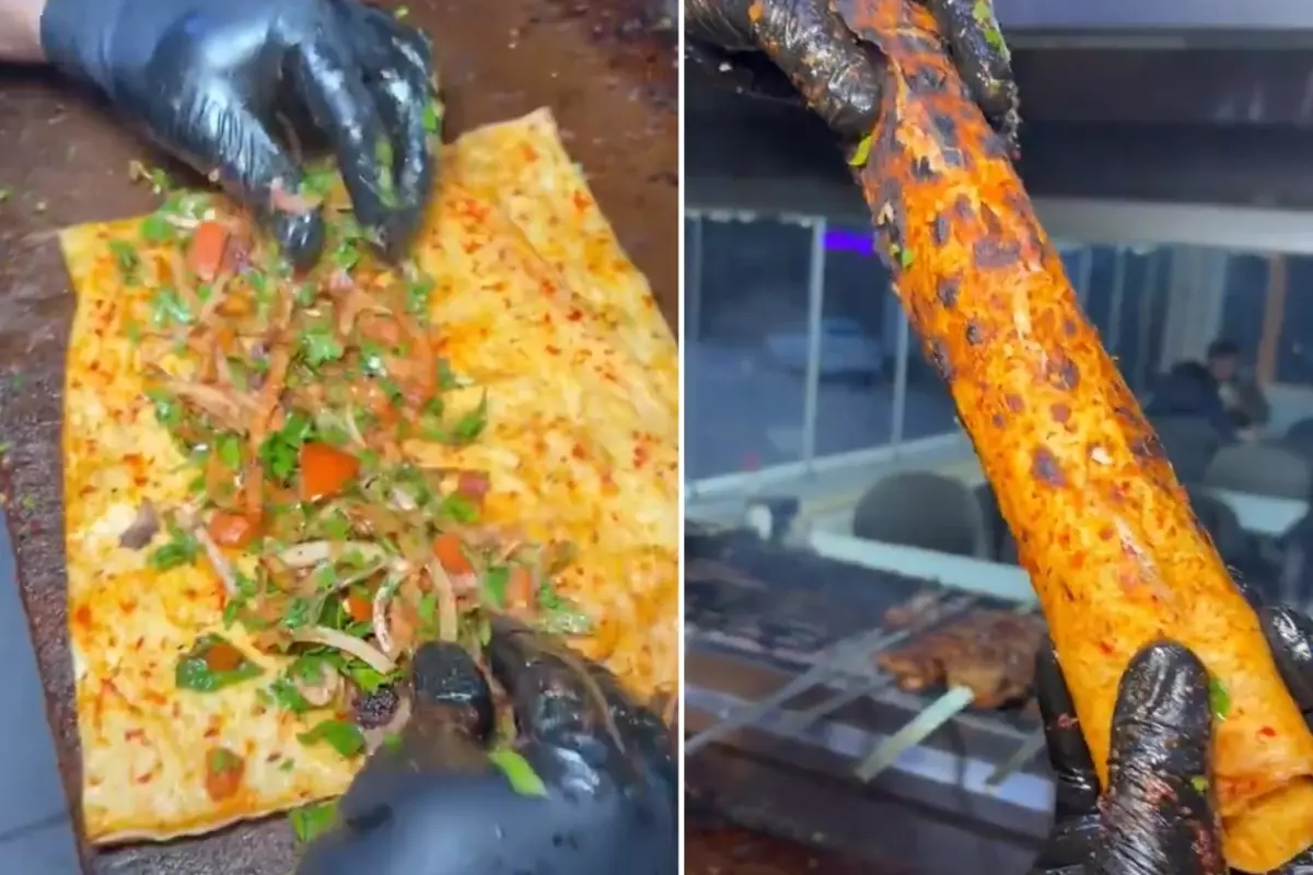 Bu işte bir terslik var! Dürümü gören herkes aynı yorumu yapıyor